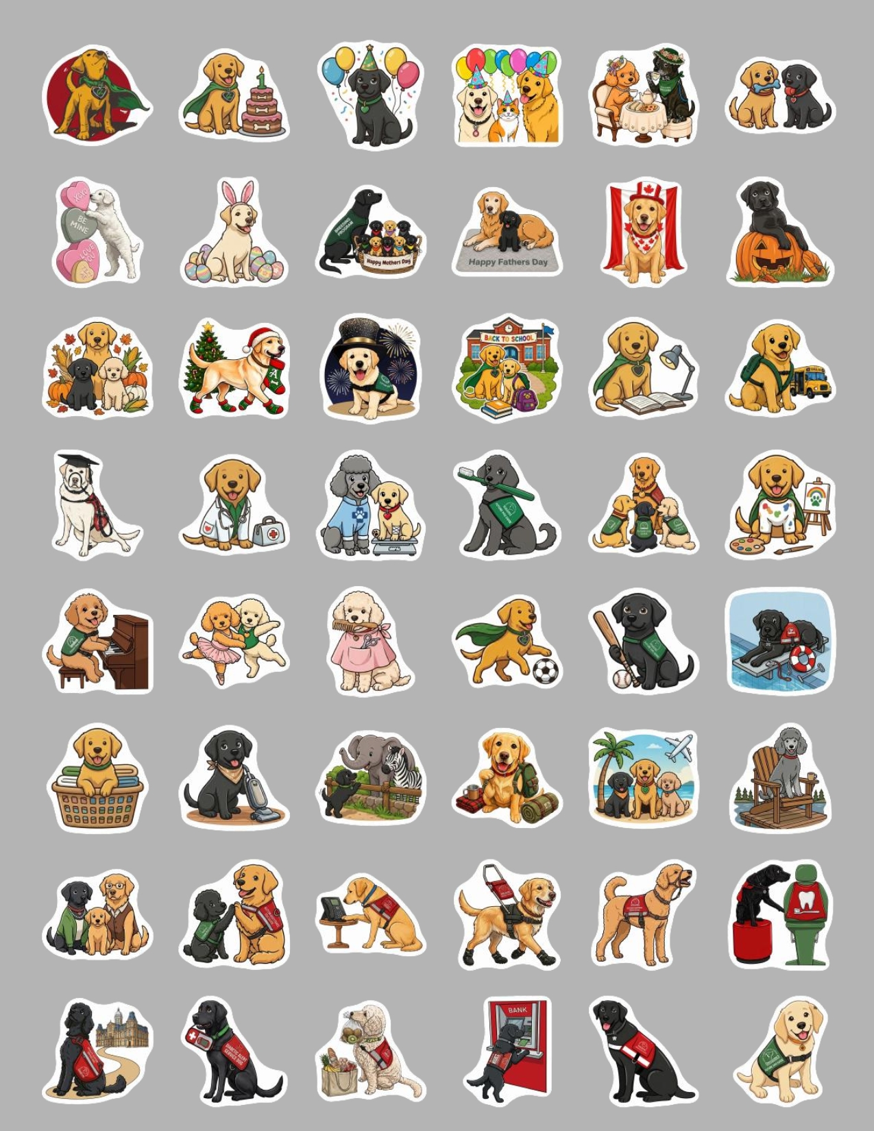 Single Sticker Sheet